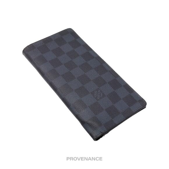 🔴 Louis Vuitton Brazza Long Wallet - Damier Cobalt - Picture 4 of 11